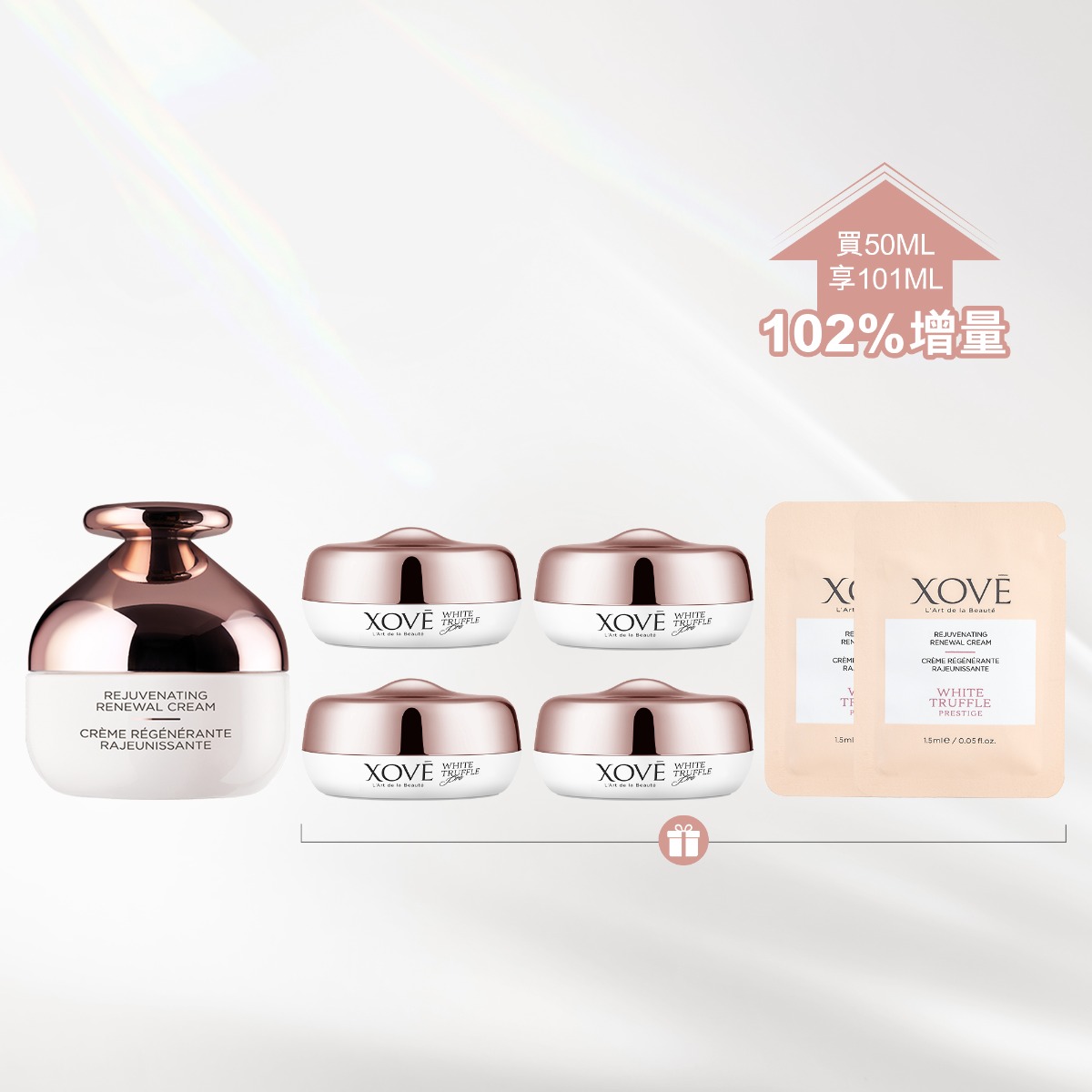 Renewal Cream 100% Incremental Set