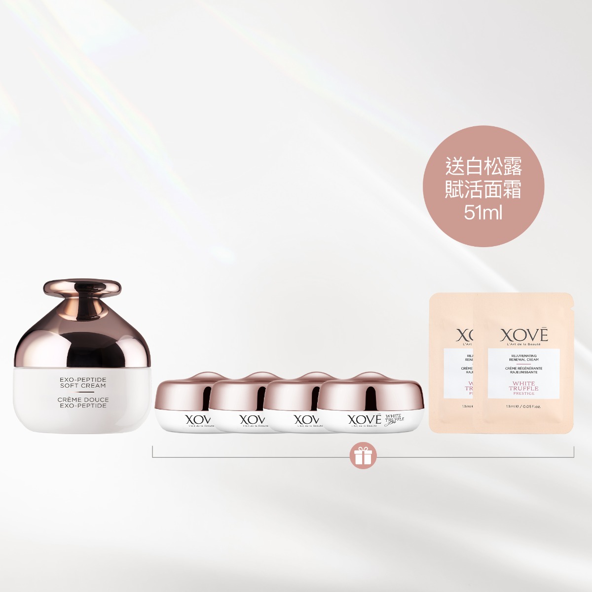 白松露絲潤煥肌日夜修護套裝